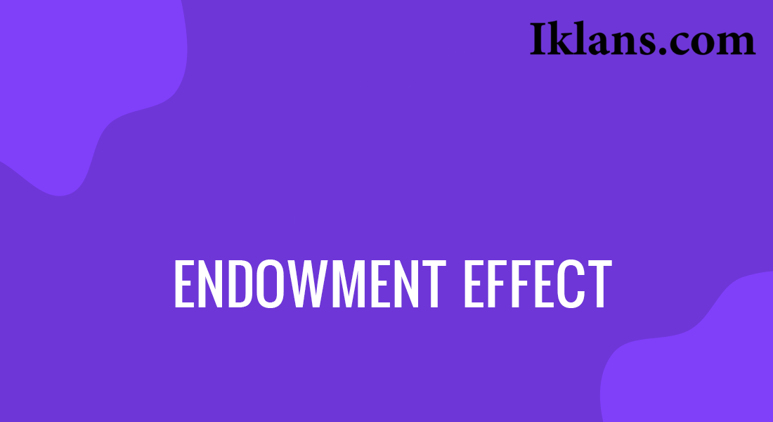 Endowment Effect dan Pengaruhnya terhadap Keputusan Pembelian Endowment Effect dan Pengaruhnya terhadap Keputusan Pembelian