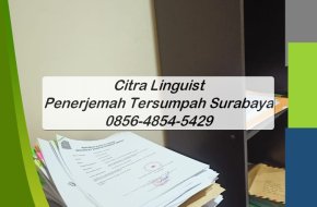 TERPERCAYA! 0856-4854-5429, Legal Translator Surabaya