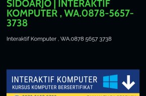 CARA MUDAH LES PRIVAT KOMPUTER DI SIDOARJO