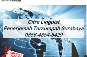 TERSERTIFIKASI! 0856-4854-5429, Sworn Translator Surabaya