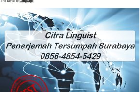 CERTIFIED! 0856-4854-5429, Translator Tersumpah di Surabaya