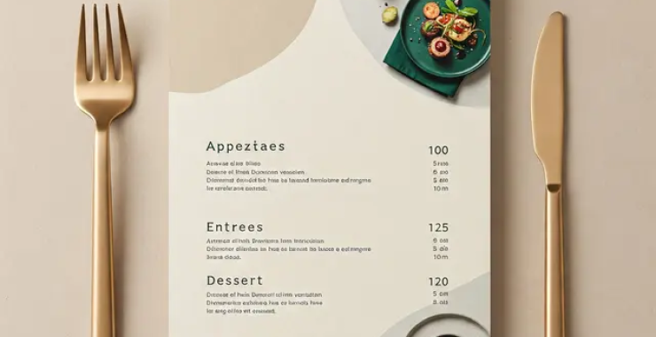 6 Sampel Desain Daftar Menu Keren dan Kekinian, Bikin Pelanggan Jadi Tertarik