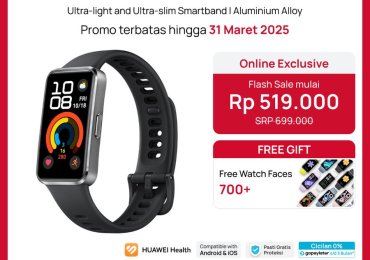 HUAWEI Band 10 Smartband | Sleek Aluminum Alloy Case