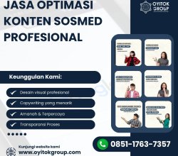 JASA OPTIMASI KONTEN SOSMED PROFESIONAL