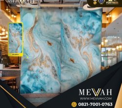 TERBARU..!! WA 0821 7001 0763 (MEVVAH) Wall Panel Dinding Pvc Marmer Di Keerom
