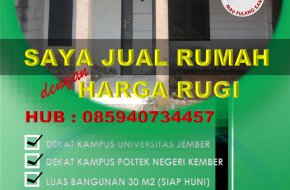 Rumah Subsidi di Jual di Jember