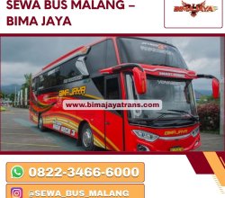 SEWA BUS MALANG – BIMA JAYA