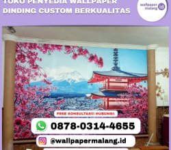 TOKO PENYEDIA WALLPAPER DINDING CUSTOM BERKUALITAS